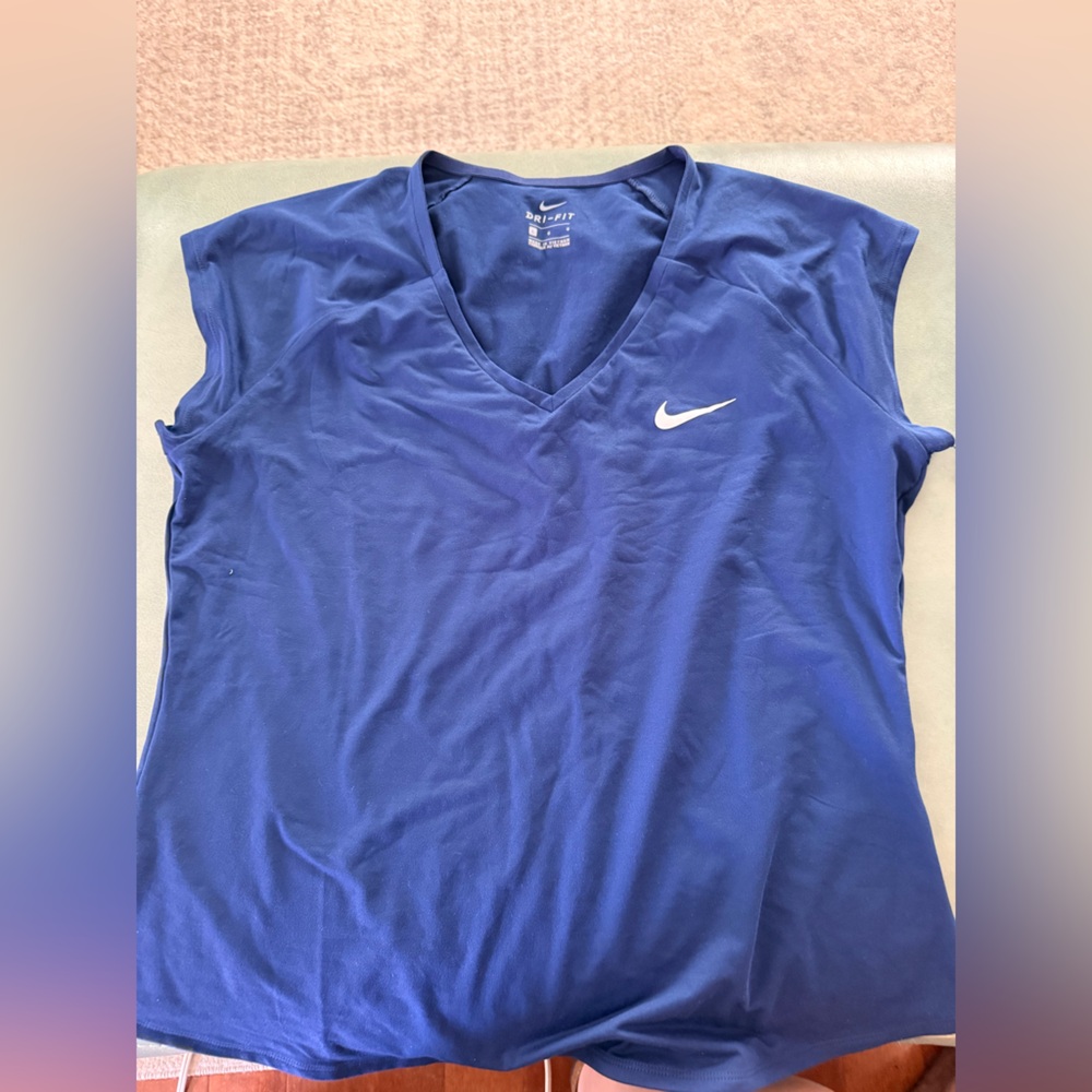 Nike Women's Blue Tennis Tank Top